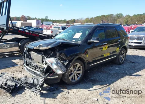 2018 Ford Explorer Limited from USA, damaged, VIN 1FM5K7F84JGA89386